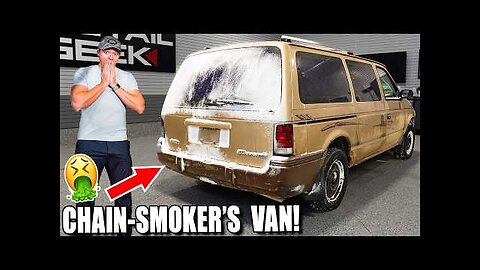 I Found The NASTIEST Van From The '90s To Detail!