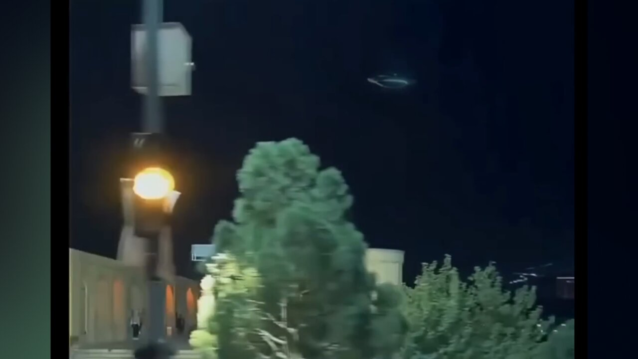 UFO Videotaped over Iran