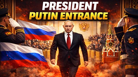 Official State Entrance of Russian President Vladimir Putin