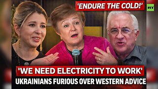 Ukrainians respond to Western advice amid energy crisis