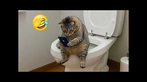 New Funniest Cats and Dogs Clips 2025😼🐶Try Not To Laugh😜