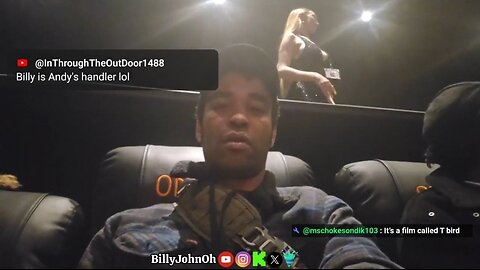 🛑 BILLY JOHN OH ACCOMPANIES ANDY DICK TO HIS MOVIE PREMIER OF "T-BIRD" 11-8-25