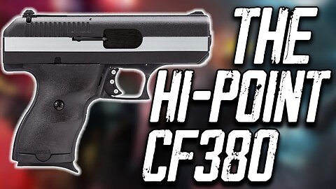 The Hi-Point CF380 Two Tone Pistol