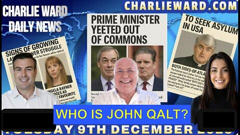 CHARLIE WARD DAILY NEWS WITH CHARLIE WARD, PAUL BROOKER & DREW DEMI TUESDAY 9TH DEC 2025