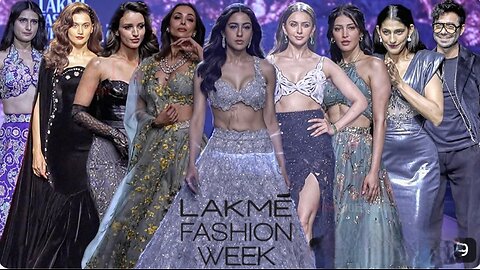 Bollywood Beauty Walking the Ramp In Gorgeous Bridal Look 🔥🔥At Lakmé Fashion Week 2024 ｜ DAY 4