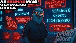 📰As 200 senhas mais usadas no Brasil: a prova de que a evolução parou no 123456