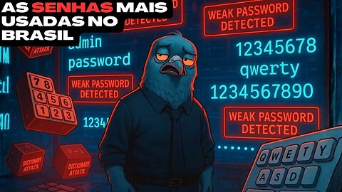 📰As 200 senhas mais usadas no Brasil: a prova de que a evolução parou no 123456