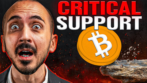 Terrifying Bitcoin CRASH (Must HOLD These Support Levels)