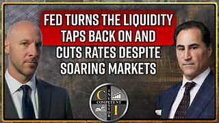 Michael Pento: Fed Turns the Liquidity Taps Back On and Cuts Rates Despite Soaring Markets