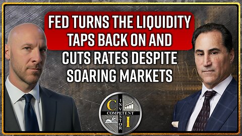 Michael Pento: Fed Turns the Liquidity Taps Back On and Cuts Rates Despite Soaring Markets