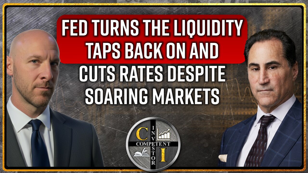 Michael Pento: Fed Turns the Liquidity Taps Back On and Cuts Rates Despite Soaring Markets