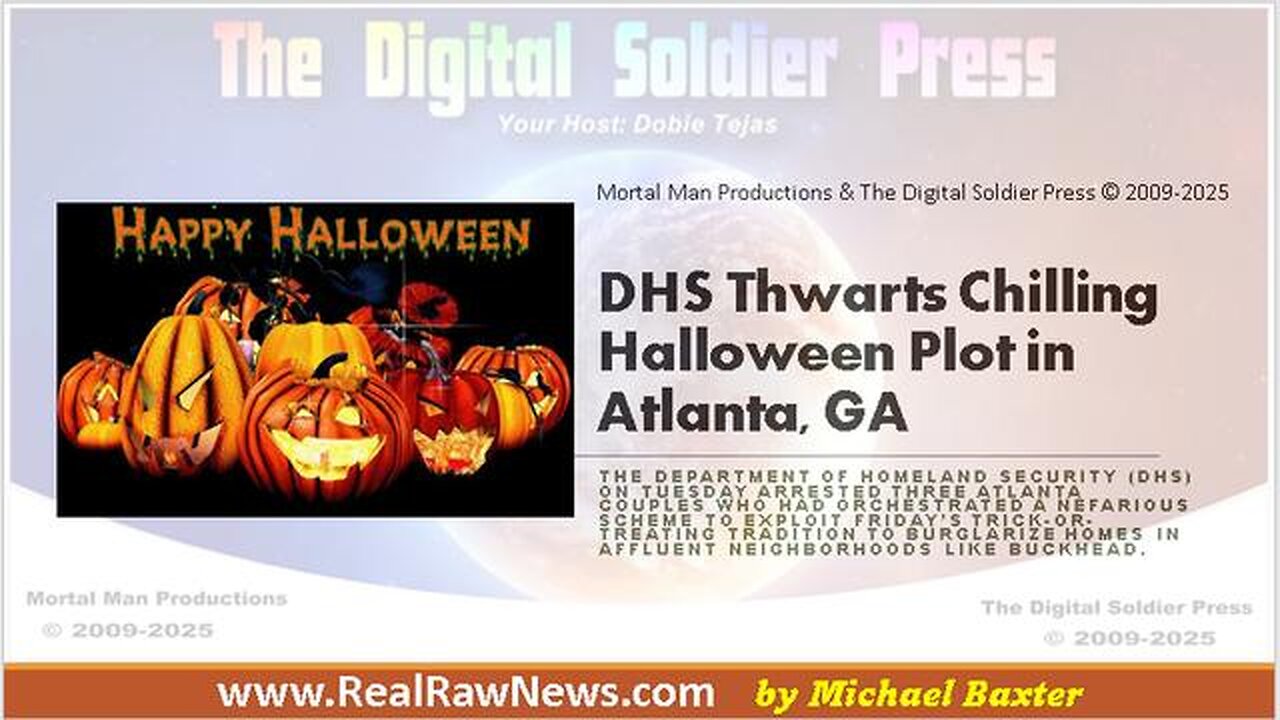 DHS Thwarts Chilling Halloween Robbery Plot in Atlanta: