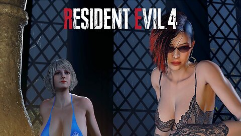Resident Evil 4 (Remake) Mod Ada in Lace Over Leon