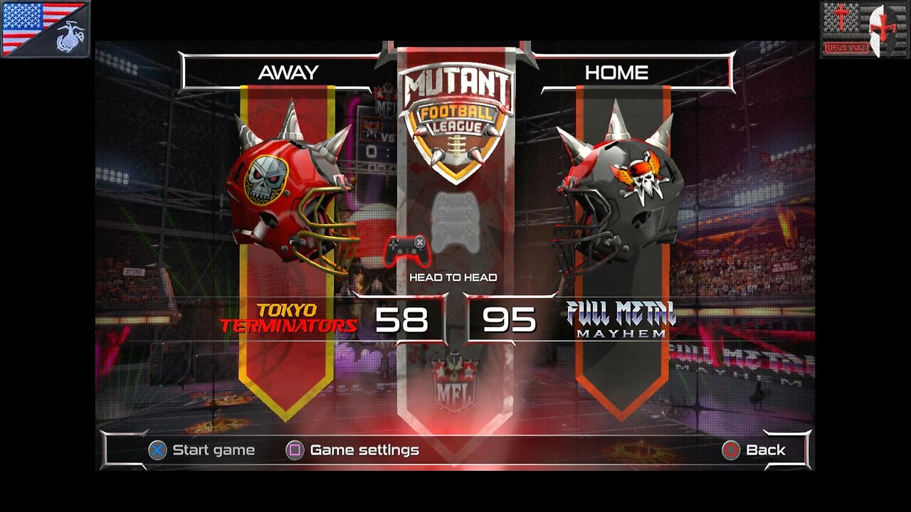 MFL Game Day 2025-2026: [Week #11] (Tokyo Terminators at Full Metal Mayhem)