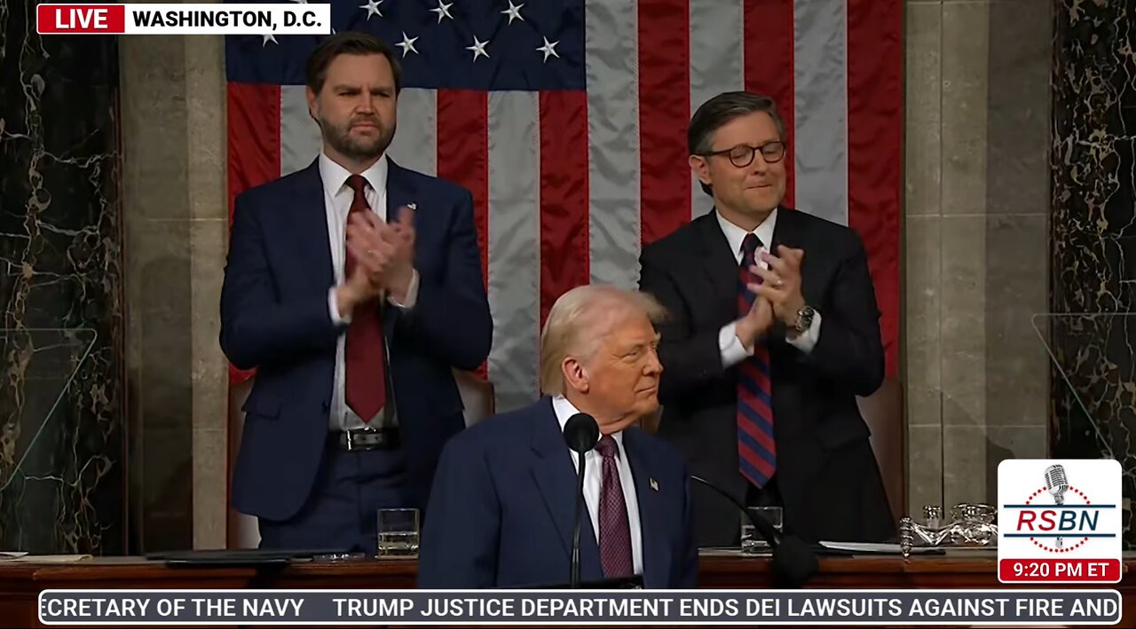 WATCH: President Trump Addresses a Joint Session of Congress - 3/4/25