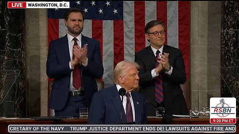 WATCH: President Trump Addresses a Joint Session of Congress - 3/4/25