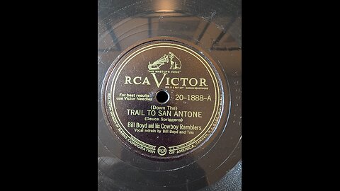 RCA Victor 20-1888A Trail To San Antone