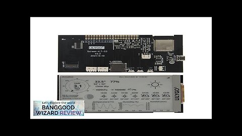 LILYGO T5 4.7 Inch E-paper V2.3 ESP32-S3 Display Screen Module Board Support Review