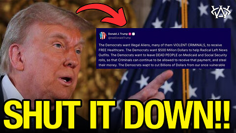 Trump Preps for MASS FIRINGS in New Shutdown Memo!!