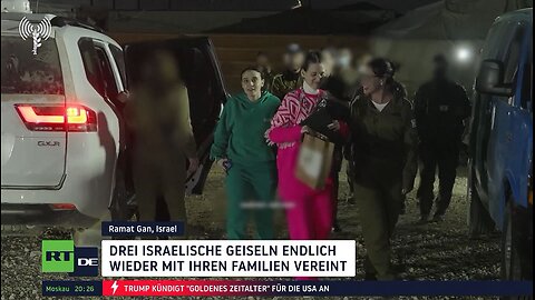 Nahostkrieg: Erste Geiseln und Gefangene ausgetauscht