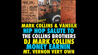 NIMH #829 The Collins Brothers MT.Vernon NY Hip Hop Pioneers