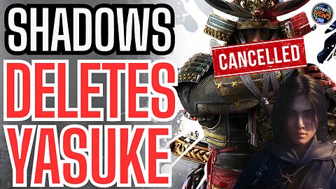 Assassins Creed Shadows REMOVES YASUKE | New Promotional Art REPLACES DEI Hire With NAOE