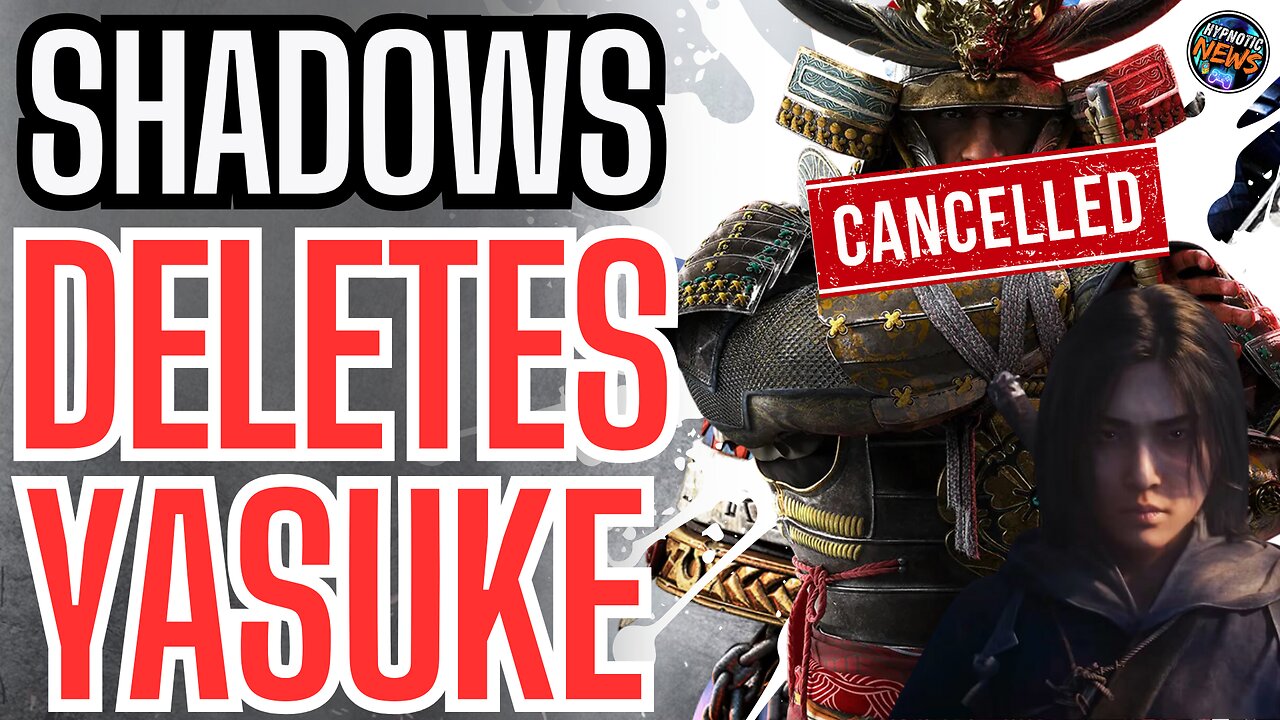 Assassins Creed Shadows REMOVES YASUKE | New Promotional Art REPLACES DEI Hire With NAOE