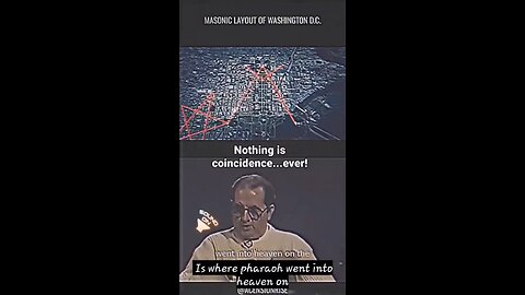 Washington D.C. the city is laid out in Masonic symbolism, symbolism will be their downfall