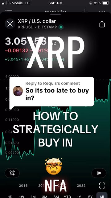 STRATEGIC BUY STRATEGY FOR XRP