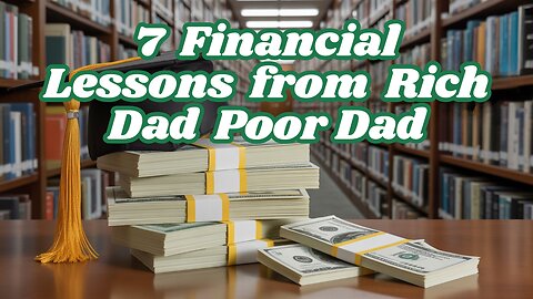 7 Financial Lessons from Rich Dad Poor Dad 💸 | Build Wealth & Escape the Rat Race.