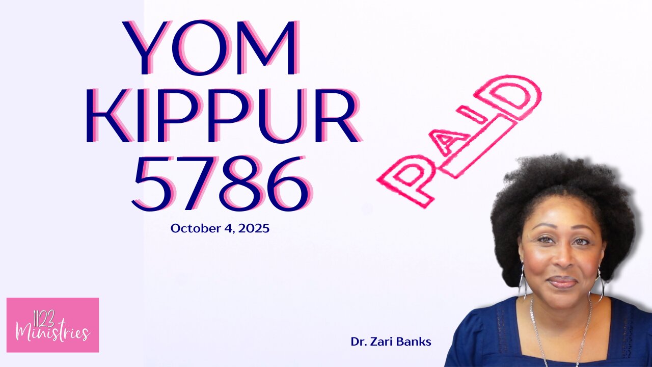 Yom Kippur 5786 | Dr. Zari Banks | Oct. 4, 2025
