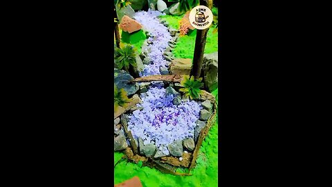 ASMR baking soda curshy land