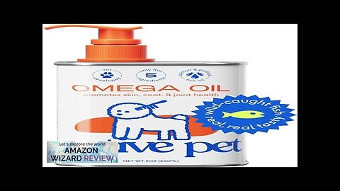 Native Pet Omega 3 Fish Oil for Dogs Made with Wild Review