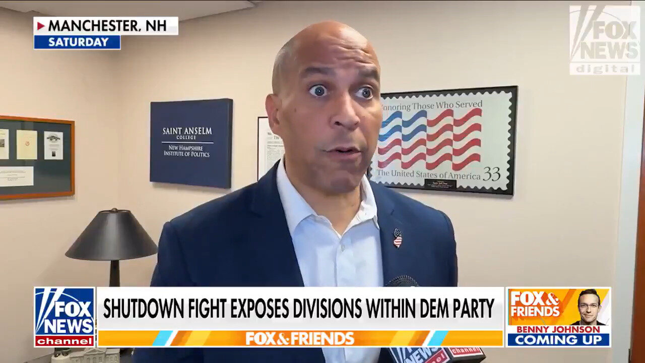 Dem Cory Booker Says Its Time For Chuck Schumer To Step Down From His Senate Leadership Role