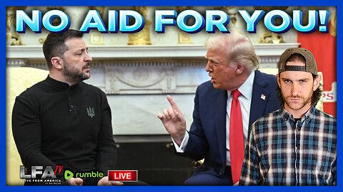 TRUMP PAUSES ALL AID TO UKRAINE! | UNGOVERNED 3.4.25 10AM