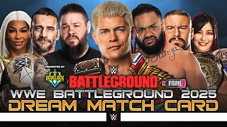 WWE Battleground 2025 - Dream Match Card | Bevelock