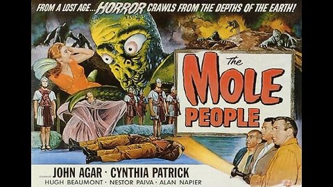 THE MOLE PEOPLE 1956 Underground Civilization of Mutants is Discovered FULL MOVIE HD & W/S