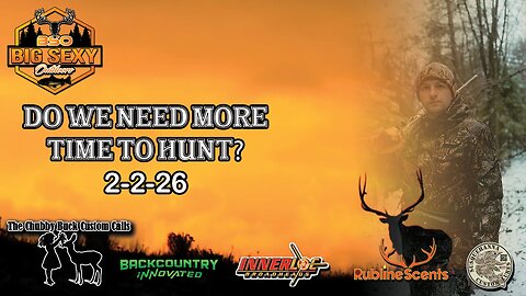 BSO Monday Night: Extra Rifle Season with The Chubby Buck