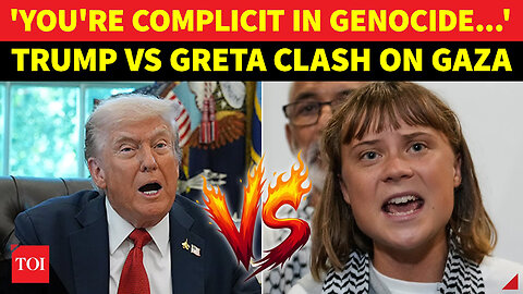Greta EXPLODES Against The Genocide In Gaza - Narcissist Donald Trump Fires Back To Protect Israel