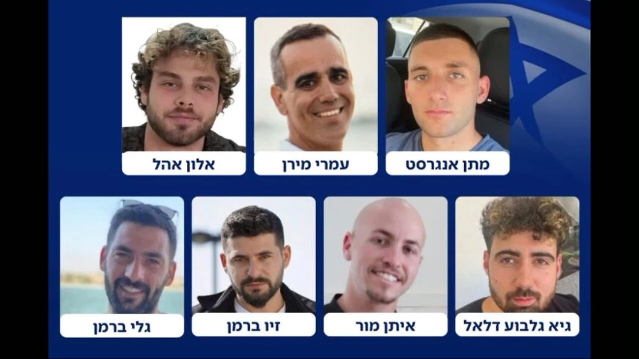 The release of the 20 living hostages. Consecutive footage.