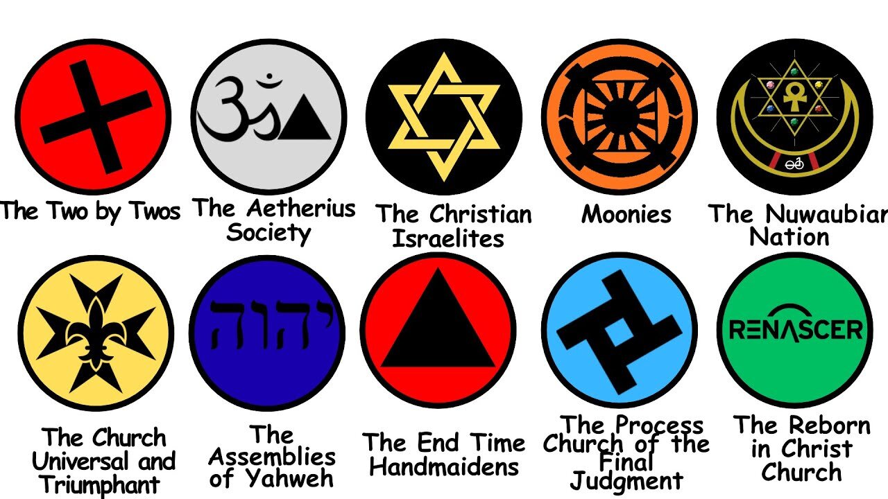 Tutte le SETTE CRISTIANE FOLLI di cui non avete mai sentito parlare spiegate EP.2 DOCUMENTARIO Il paganesimo moderno,comprende una vasta serie di cults,sette e nuovi movimenti religiosi detti NRM e culti sugli UFO,apocalittici che esistono da decenni