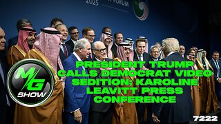 President Trump Calls Democrat Video Sedition; Karoline Leavitt Press Conference