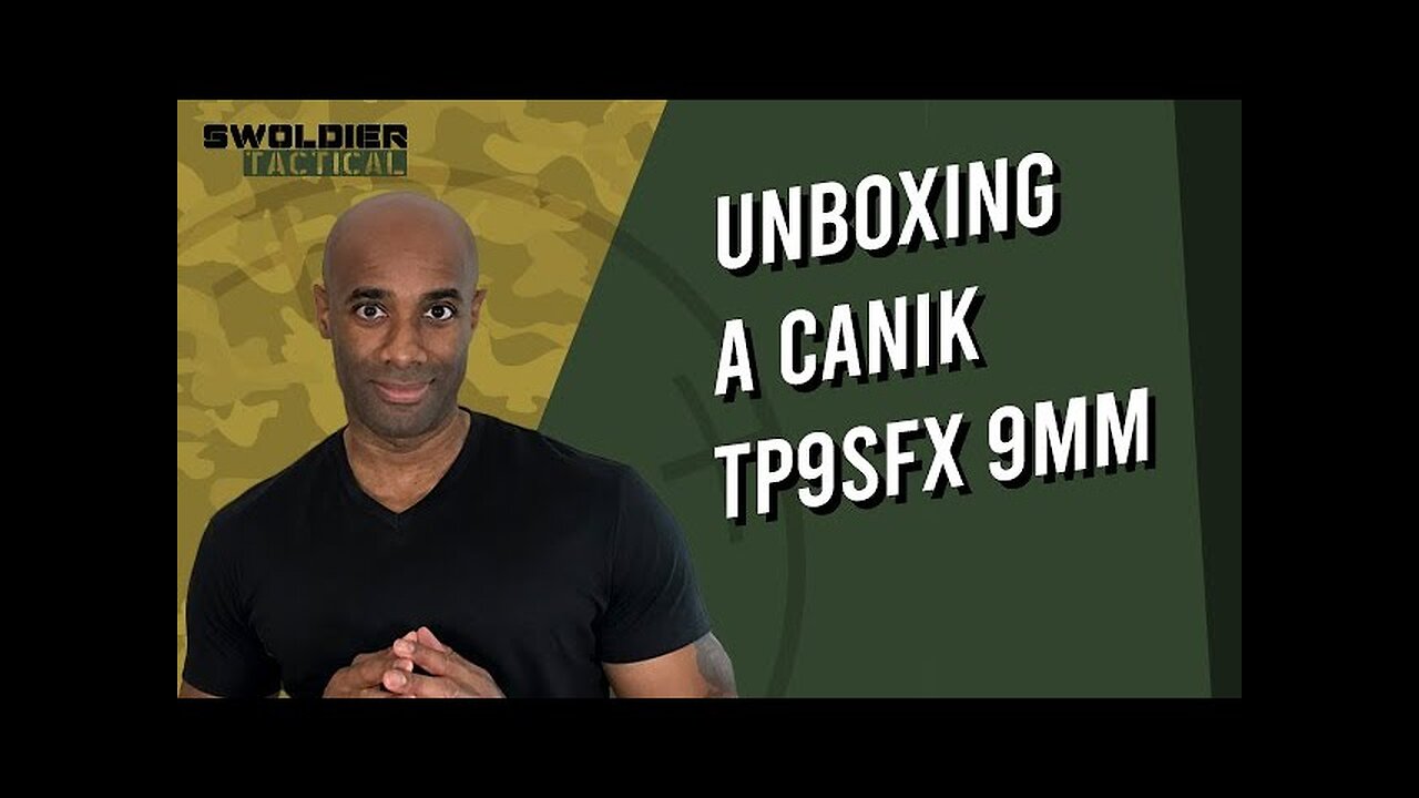 Canik TP9SFx 9mm Unboxing