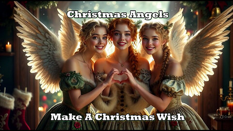 Make A Wish - Every Three Minutes This Trio of Christmas🎄 Angels Energize Your Christmas 🌟 Wish!