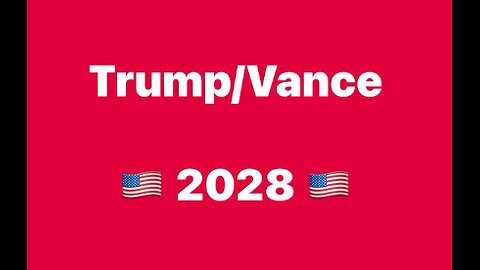 TRUMP 2028 - Its Only Fair