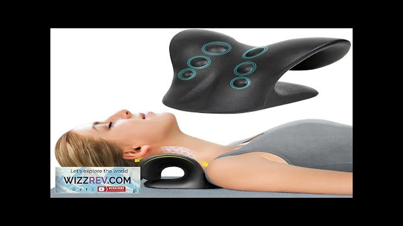 Neck Massage Pillow Pressure Point Pillow Neck Stretcher Relaxer Cervical Traction Device Review