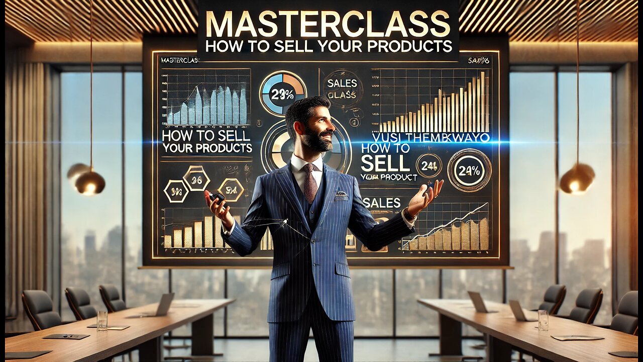 MASTERCLASS : HOW TO SELL YOUR PRODUCTS| BY VUSI THEMBEKWAYO