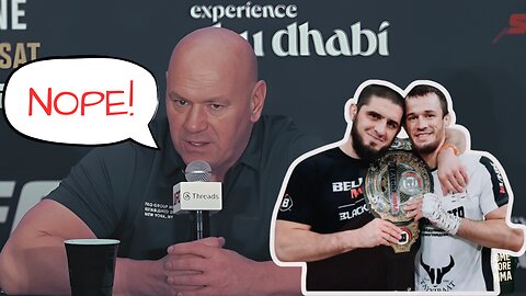Dana White on Usman Nurmagomedov coming to the UFC!