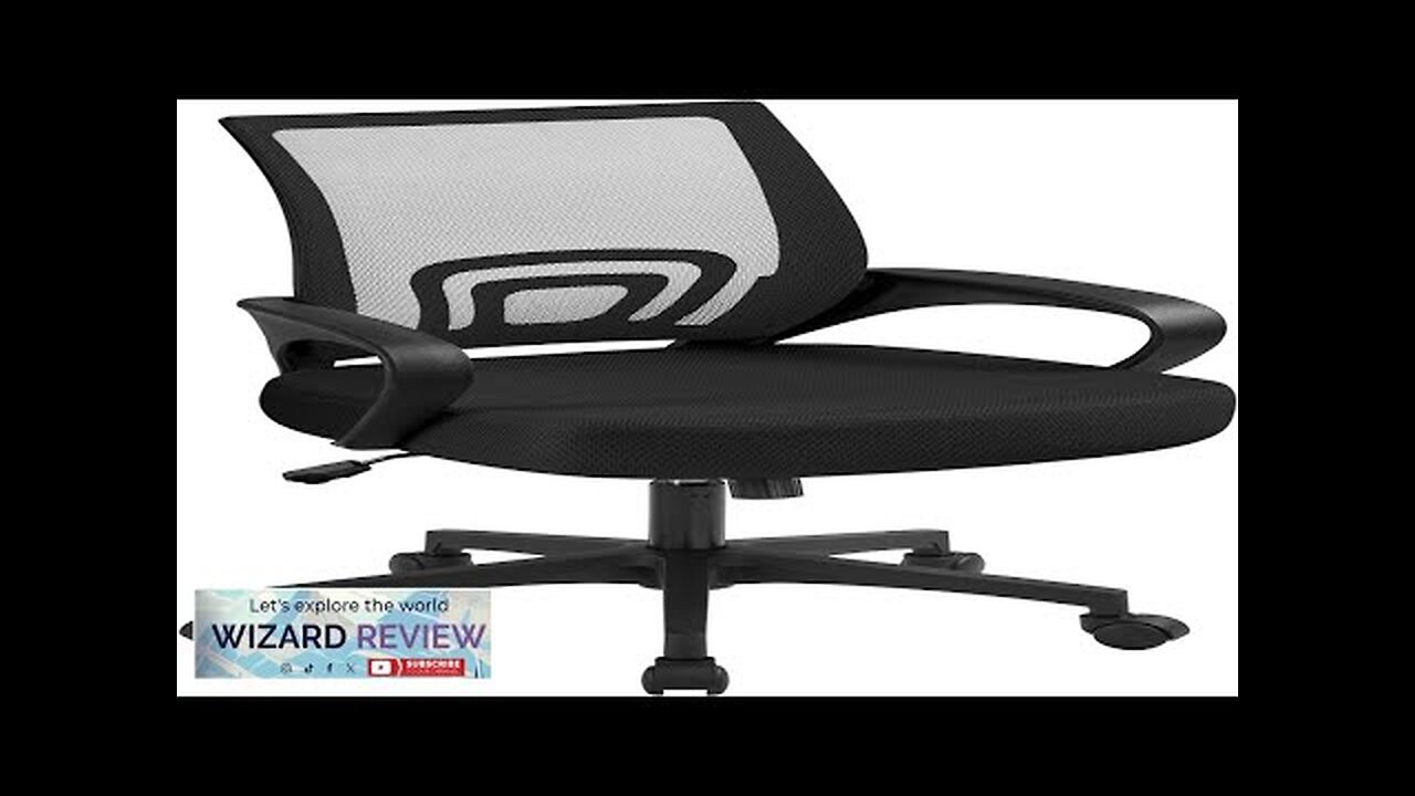 Yaheetech Office Chair Ergonomic Computer Chair Mid Back Adjustable Desk Chair Review