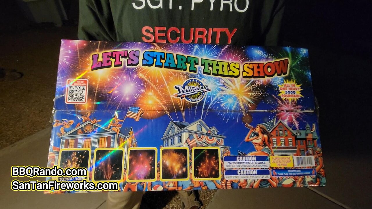 Let’s Start This Show - Miracle Fireworks